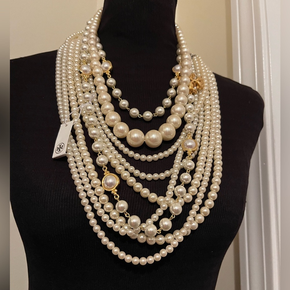 3 Sets of Pearls Lot Elegant Pearl Necklace